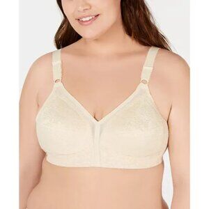 Playtex 18 Hour Sensational Support Wireless Bra 20/27 Beige 48 D